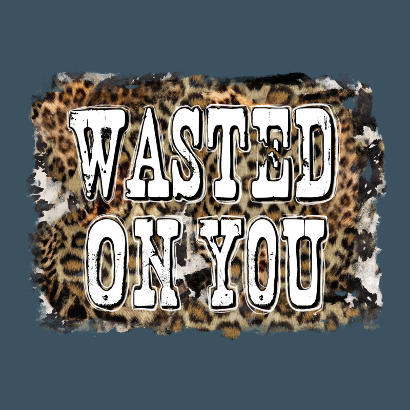 Western Wasted On You Background Urban Heavy Tee by LillyAllenDesigns | Teevron