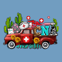 Cna Nurse Truck With Cactus And Sunflowers Urban Heavy Tee | Teevron