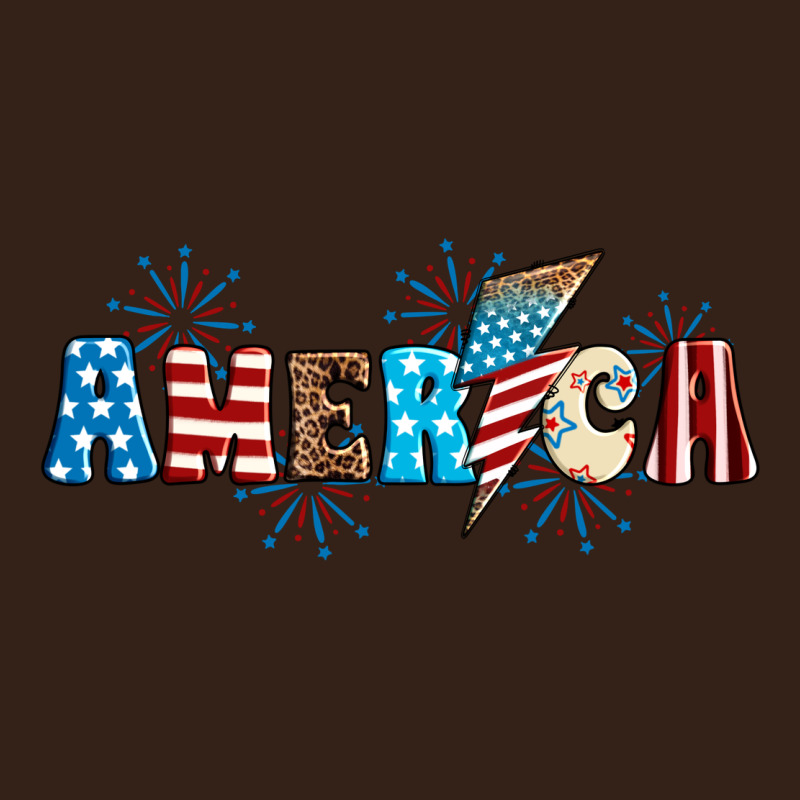 Lightning Bolt With America Heavy Core Tee by Neo Western | Teevron