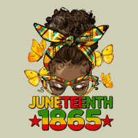 Juneteenth 1865 Afro Bun Heavy Core Tee | Teevron