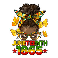 juneteenth 1865 afro bun | Teevron