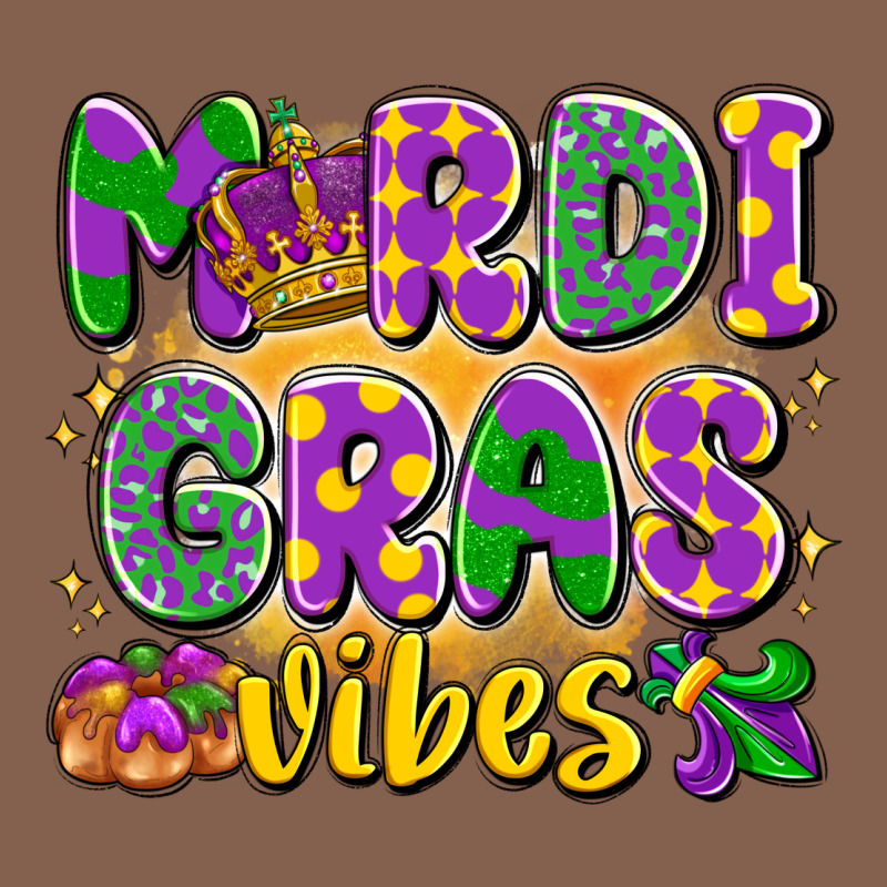 Mardi Gras Vibes Zipper Hoodie by LillyAllenDesigns | Teevron