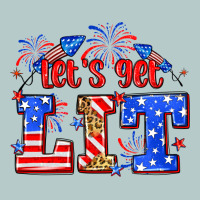 Let's Get Lit 4th Of July Heavy Core Tee | Teevron