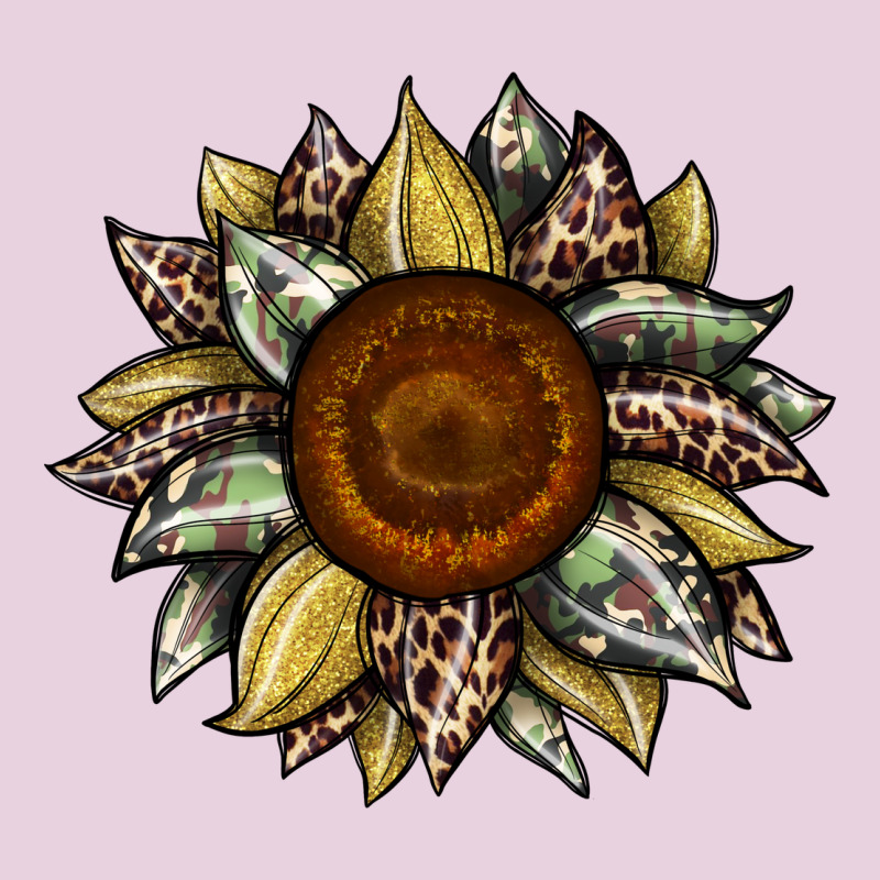 Sunflower Camouflage And Leopard 2 Ladies Tee by JahusDesignShop | Teevron