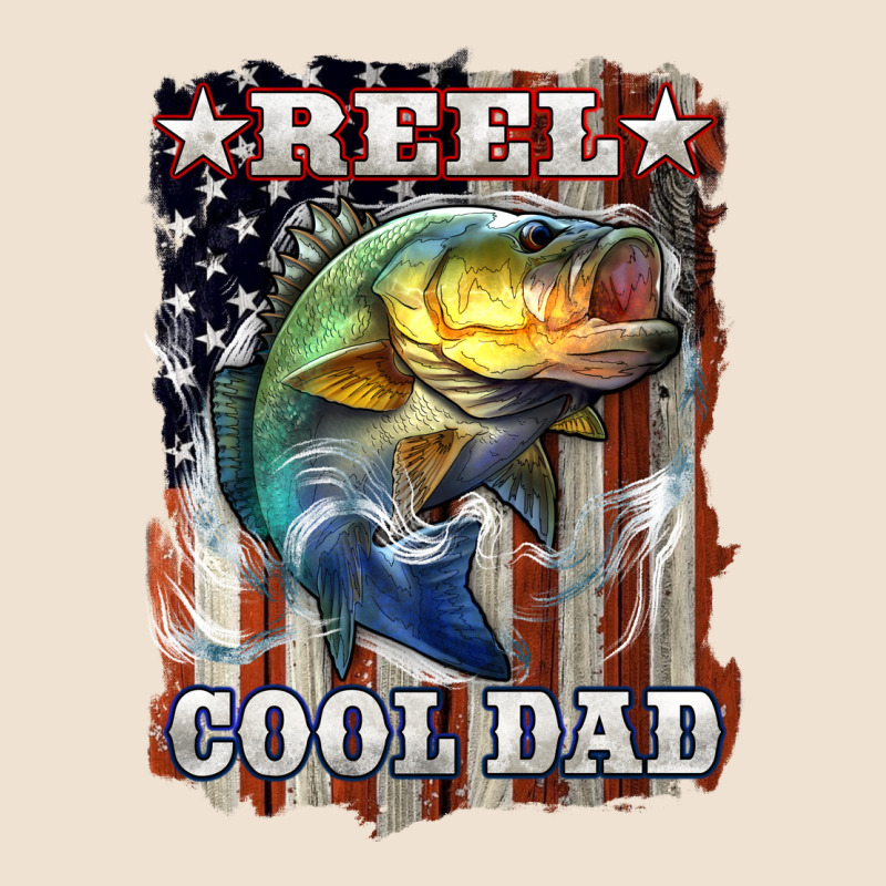 Reel Cool Dad Bass Urban Heavy Tee by LillyAllenDesigns | Teevron