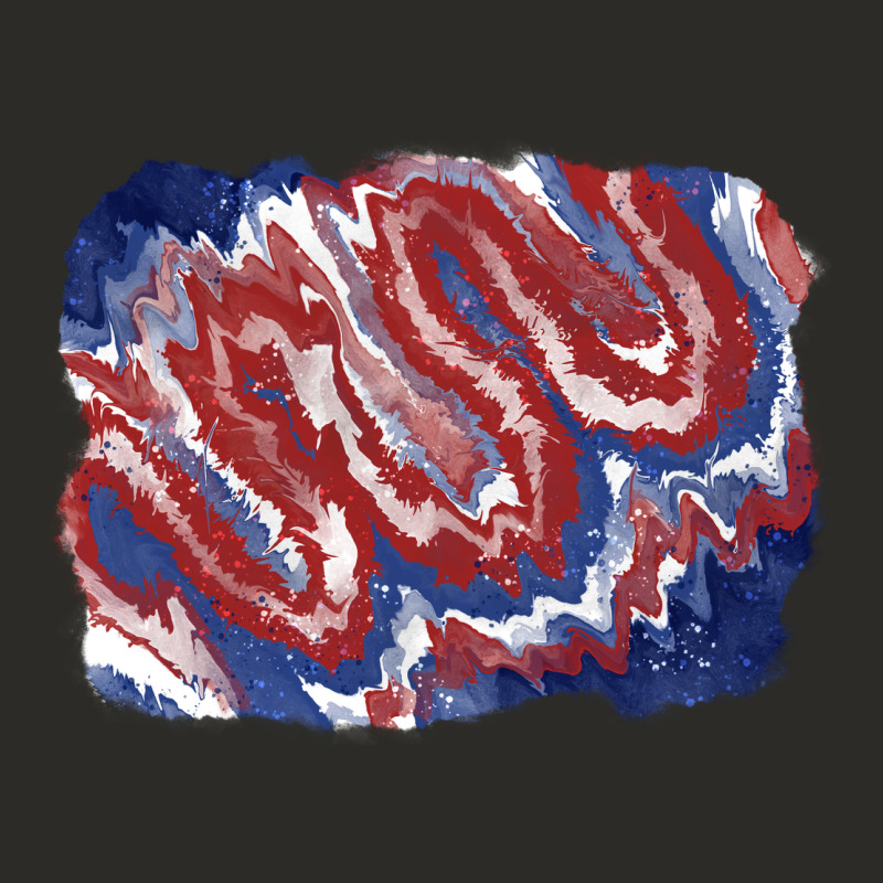 Patriotic Tie Dye Background Heavy Core Tee by CowGirlArtShop | Teevron
