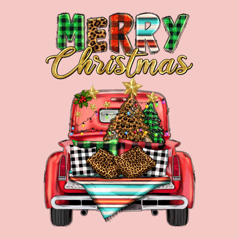 Merry Christmas Truck Urban Heavy Tee by BarkalooDesign | Teevron