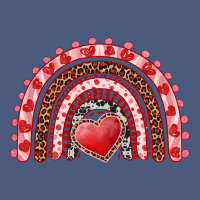 Valentine's Day Rainbow With Heart Vintage Hoodie | Teevron