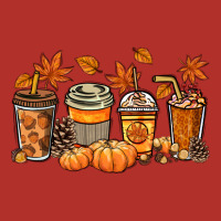 Fall Coffee Cups Premium Hoodie | Teevron