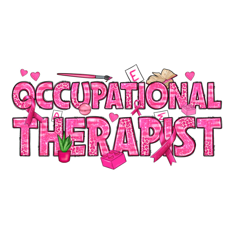 Breast Cancer Occupational Therapist Premium Hoodie by texasbilliewilder | Teevron