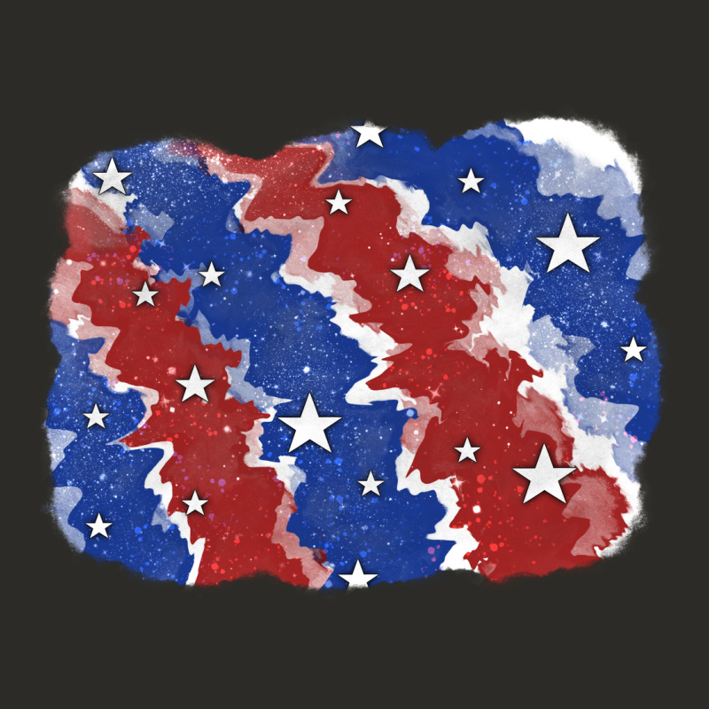 Patriotic Tie Dye Background Heavy Core Tee by CowGirlArtShop | Teevron