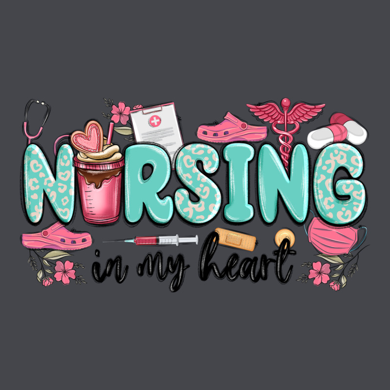 Nursing In My Heart Long Sleeve Tee by MaliasSmallBusiness | Teevron