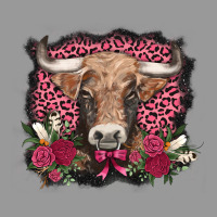 V.d. Cow And Roses Vintage Hoodie | Teevron