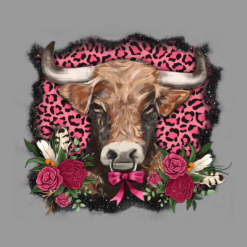 V.d. Cow And Roses Vintage Hoodie by AdoDesignShop | Teevron