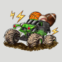 Monster Truck Sports Zipper Hoodie | Teevron