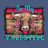 Be My Valentine With Cow Vintage Hoodie | Teevron