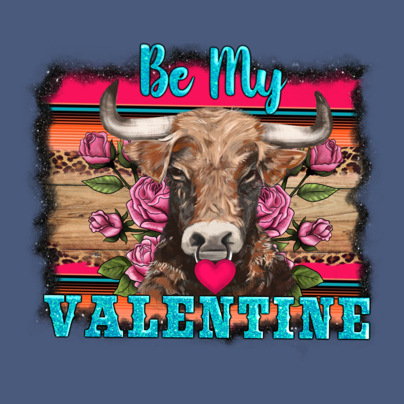 Be My Valentine With Cow Vintage Hoodie by AdoDesignShop | Teevron