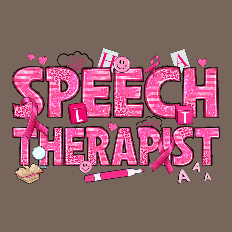 Breast Cancer Speech Therapist Premium Hoodie by texasbilliewilder | Teevron