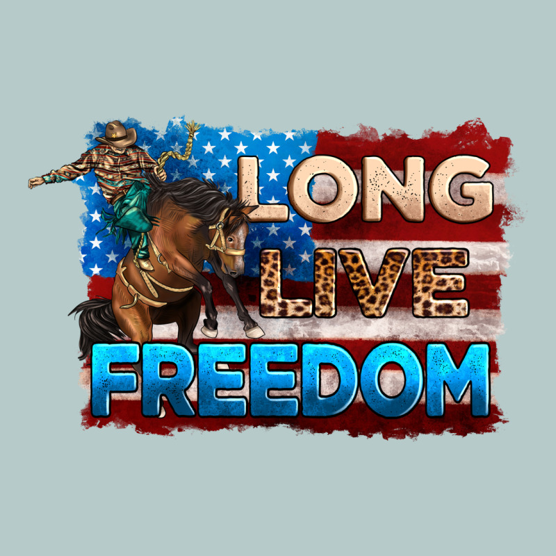 Long Live Freedom 4th Of July Heavy Core Tee by Neo Western | Teevron