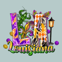 Louisiana La Mardi Gras Heavy Core Tee | Teevron