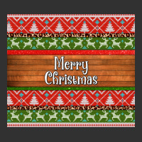 Merry Christmas Knitted Reindeer Pattern Urban Heavy Tee | Teevron