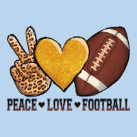 Peace Love Football Classic Tee | Teevron