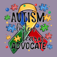 Autism Listen Learn Advocate Classic Tee | Teevron
