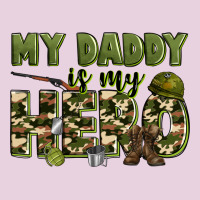 My Daddy Is My Hero Army Ladies Tee | Teevron