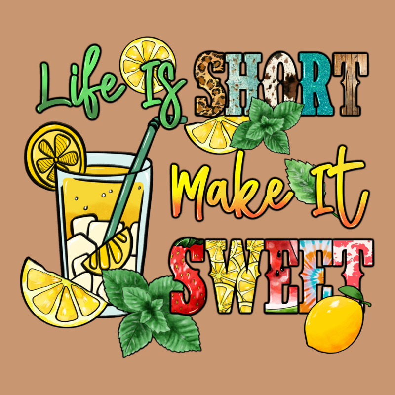 Life Is  Make It Sweet Heavyweight Hoodie by NancyCooperArtShop | Teevron