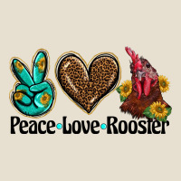 Peace Love Rooster Urban Heavy Tee | Teevron