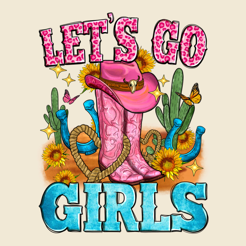 Let's Go Girls Ladies Tee by Zillion Design Studio | Teevron