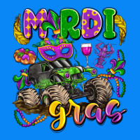 Mardi Gras Monster Truck Zipper Hoodie | Teevron
