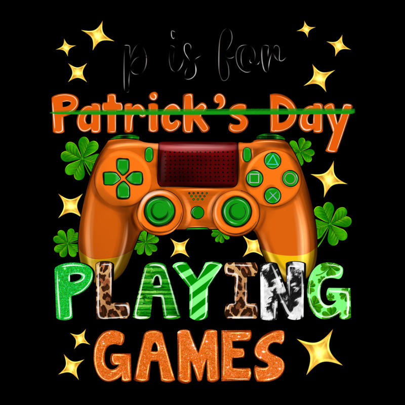 P Is Patrick's Day Playing Games Premium Tee by Neo Western | Teevron
