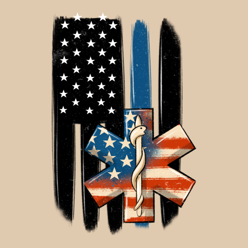 Ems American Flag Heavyweight Sweatshirt by MaliasSmallBusiness | Teevron