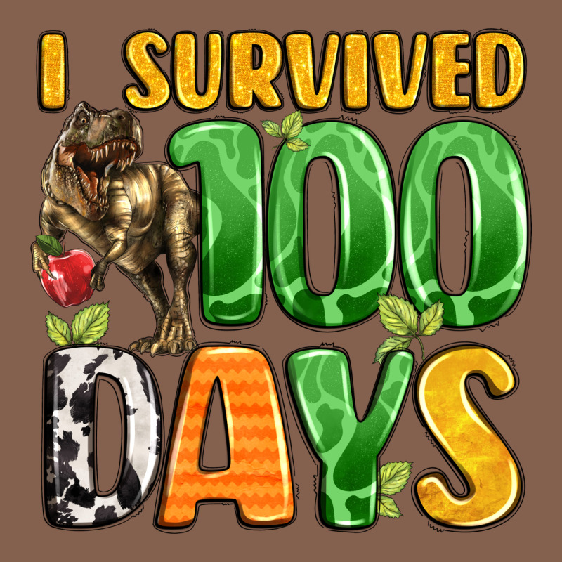 Dinosaur 100day Celebration Zipper Hoodie by LillyAllenDesigns | Teevron