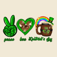 Peace Love Luck St. Patrick's Day Premium Tee | Teevron