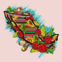 Mexico Map With Leopard And Sunflowers Premium Sweatshirt | Teevron