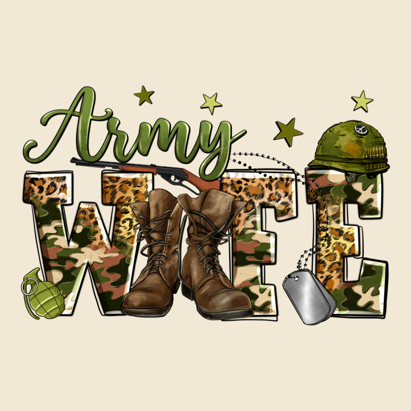 Army Wife Ladies Tee by Zillion Design Studio | Teevron