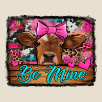 Be Mine Valentine's Day Cow Urban Heavy Tee | Teevron