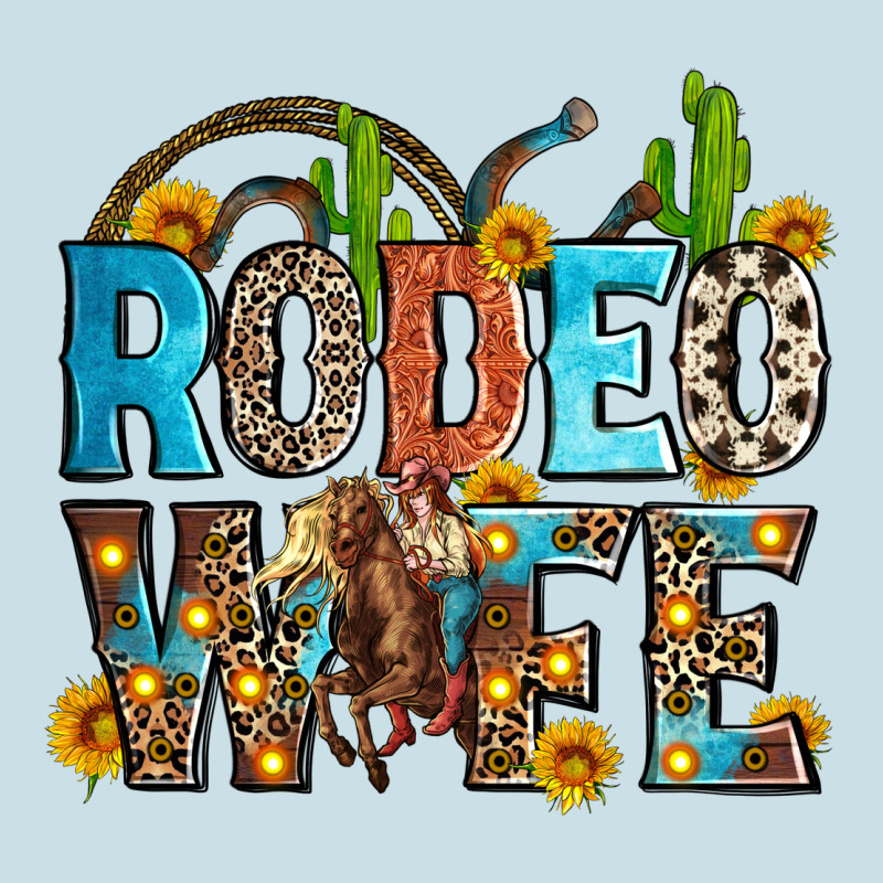 Rodeo Wife Ladies Tee by Zillion Design Studio | Teevron