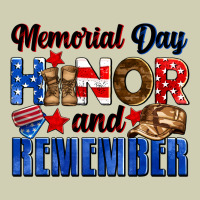 Memorial Day Honor And Remember Heavy Core Tee | Teevron