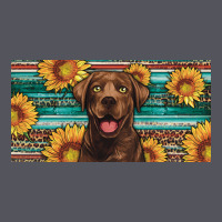 Western Chocolate Labrador License Plate Vintage Hoodie | Teevron