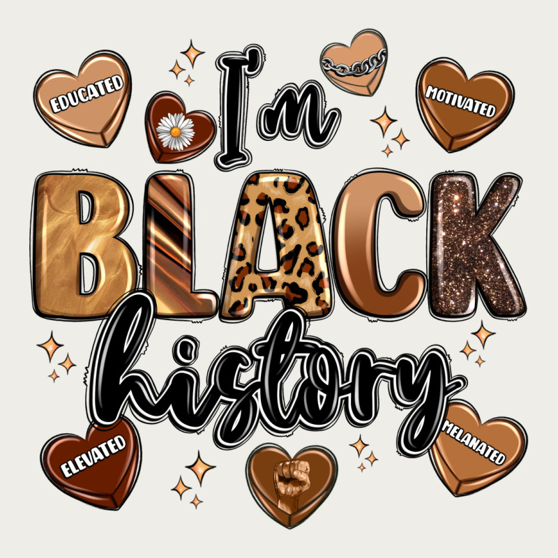 I'm Black History Zipper Hoodie by LillyAllenDesigns | Teevron