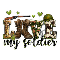 Love My Soldier Ladies Tee | Teevron