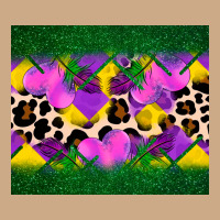 Mardi Gras Leopard And Heart Vintage Hoodie | Teevron