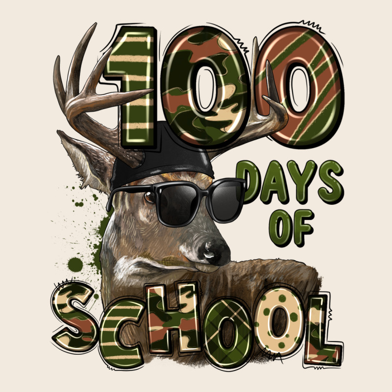 100 Days Of School Hunting Deer Zipper Hoodie by LillyAllenDesigns | Teevron