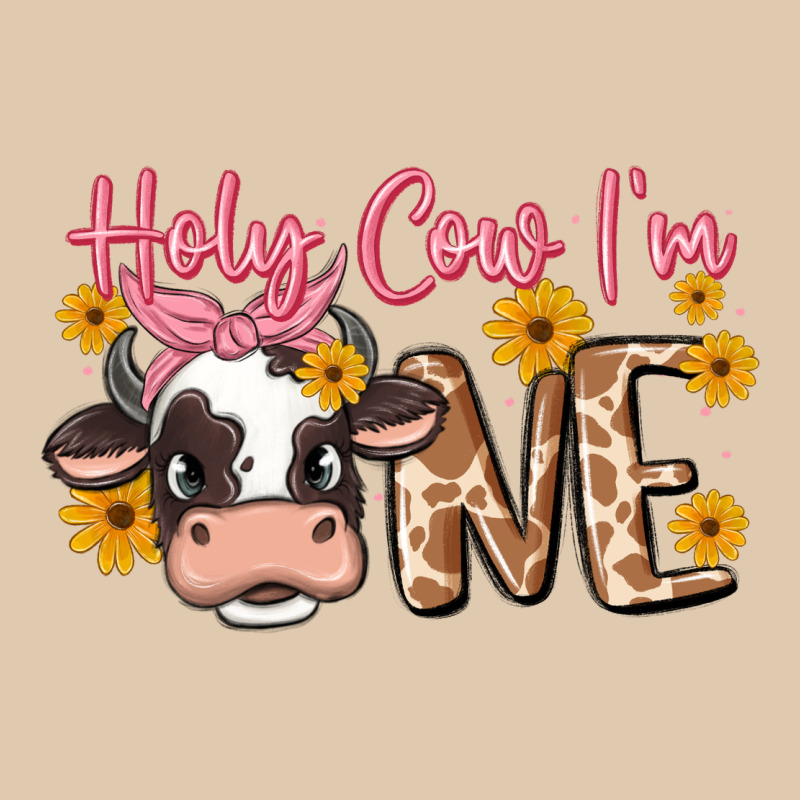 Holy Cow I'm One Heavyweight Sweatshirt by MaliasSmallBusiness | Teevron