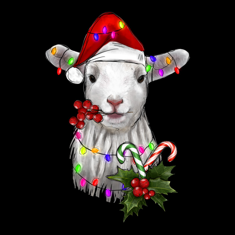 Christmas Baby Sheep Ladies Tee by RanaPortraitStore | Teevron