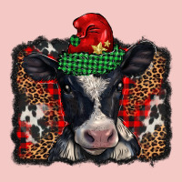 Christmas Black And White Baby Cow Urban Heavy Tee | Teevron
