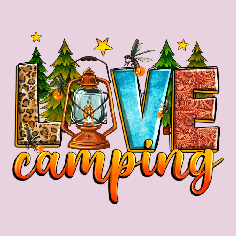 Love Camping Ladies Tee by Zillion Design Studio | Teevron